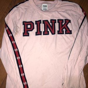 Pink long sleeve shirt